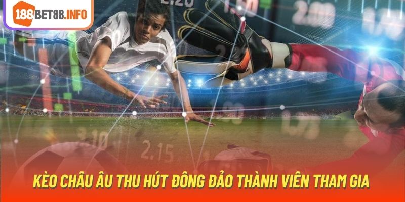 Kèo châu Âu thu hút đông đảo thành viên tham gia