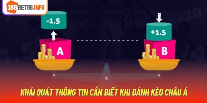 Khái quát thông tin cần biết khi đánh kèo châu Á